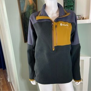 Cotopaxi Sweater Fleece Abrazo Color Block Half Zip Pullover Men’s Small Unisex